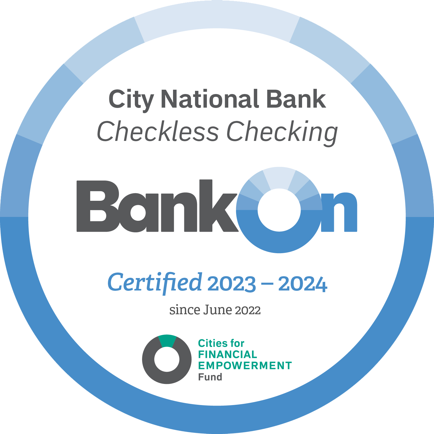 Bank on Logo 2023 - 2024